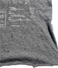 Load image into Gallery viewer, Distressed wool printed longsleeve
