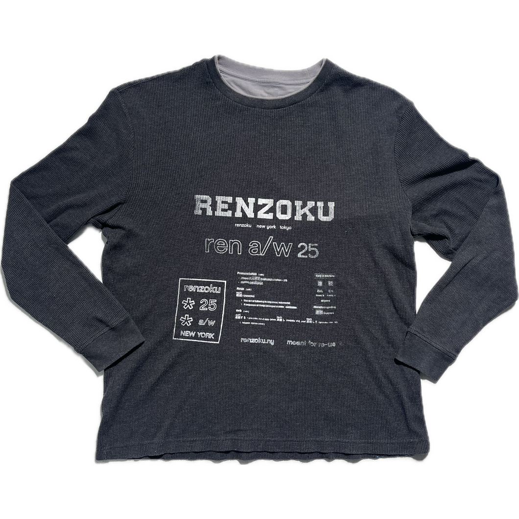 Grey printed sweatshirt